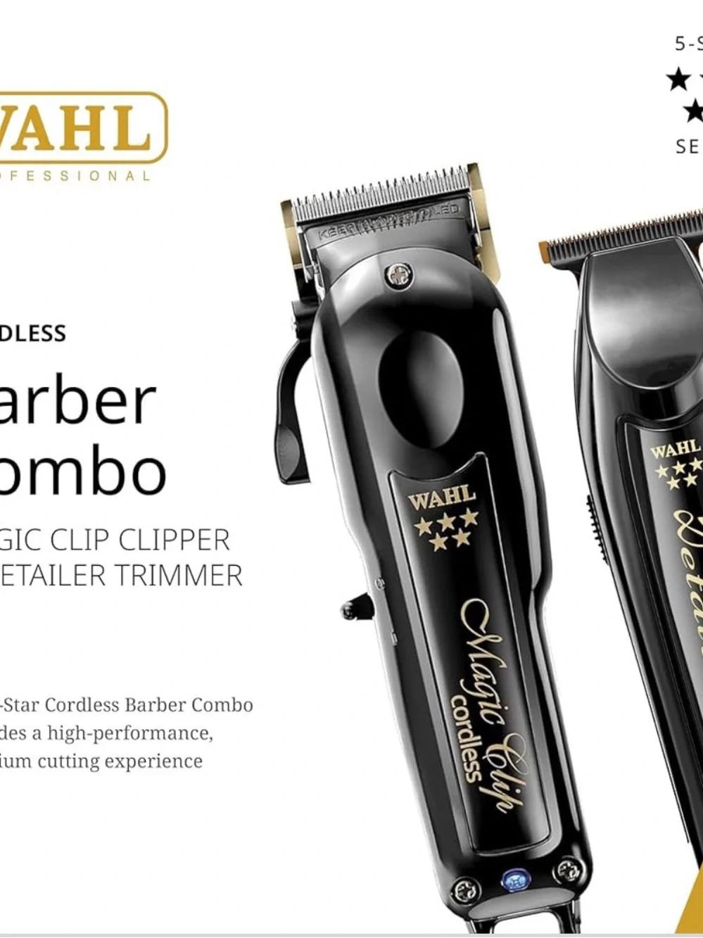Wahl Professional Cordless Barber Combo